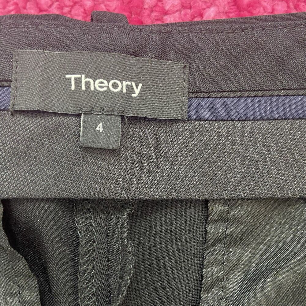 Theory Basic Performance Tech Capri Pants Black S… - image 6